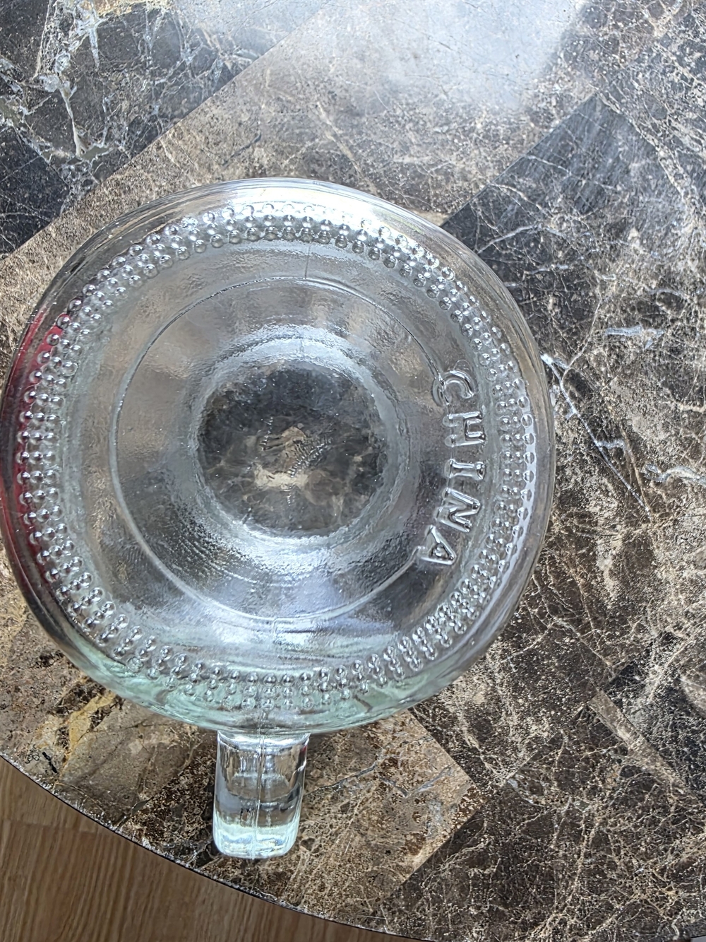 Clear Glass DICKS LAST RESORT Mason Jar Mug with Handle - Home Dining - Picture 6 of 6
